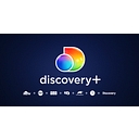 Logo for Discovery+ UK