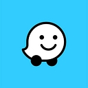 Logo for Waze
